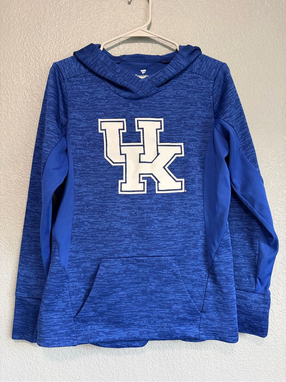 Fanatics Royal Blue Pullover Hoodie with Logo